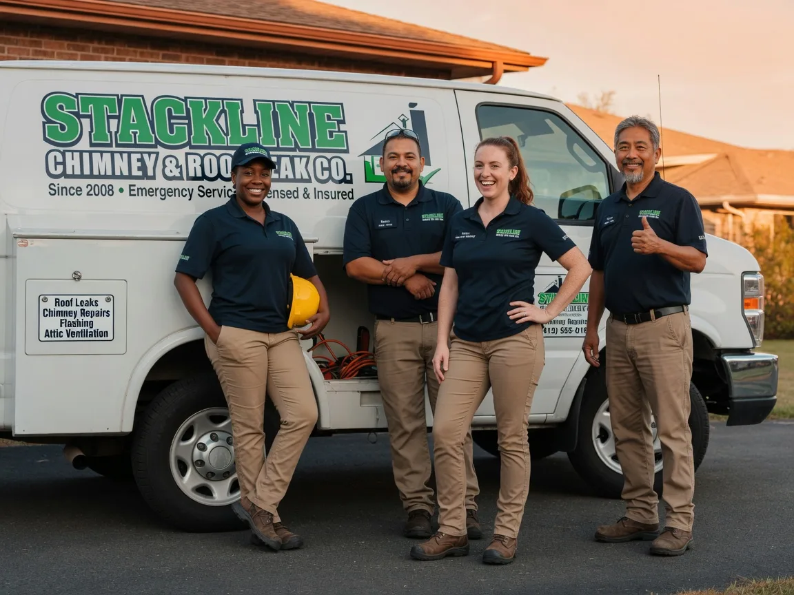 Chimney flashing repair company in Coopersburg, PA